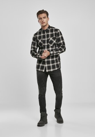 Regular fit Camicia di Urban Classics in nero