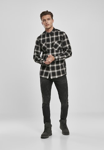 Urban Classics Regular Fit Skjorte i sort