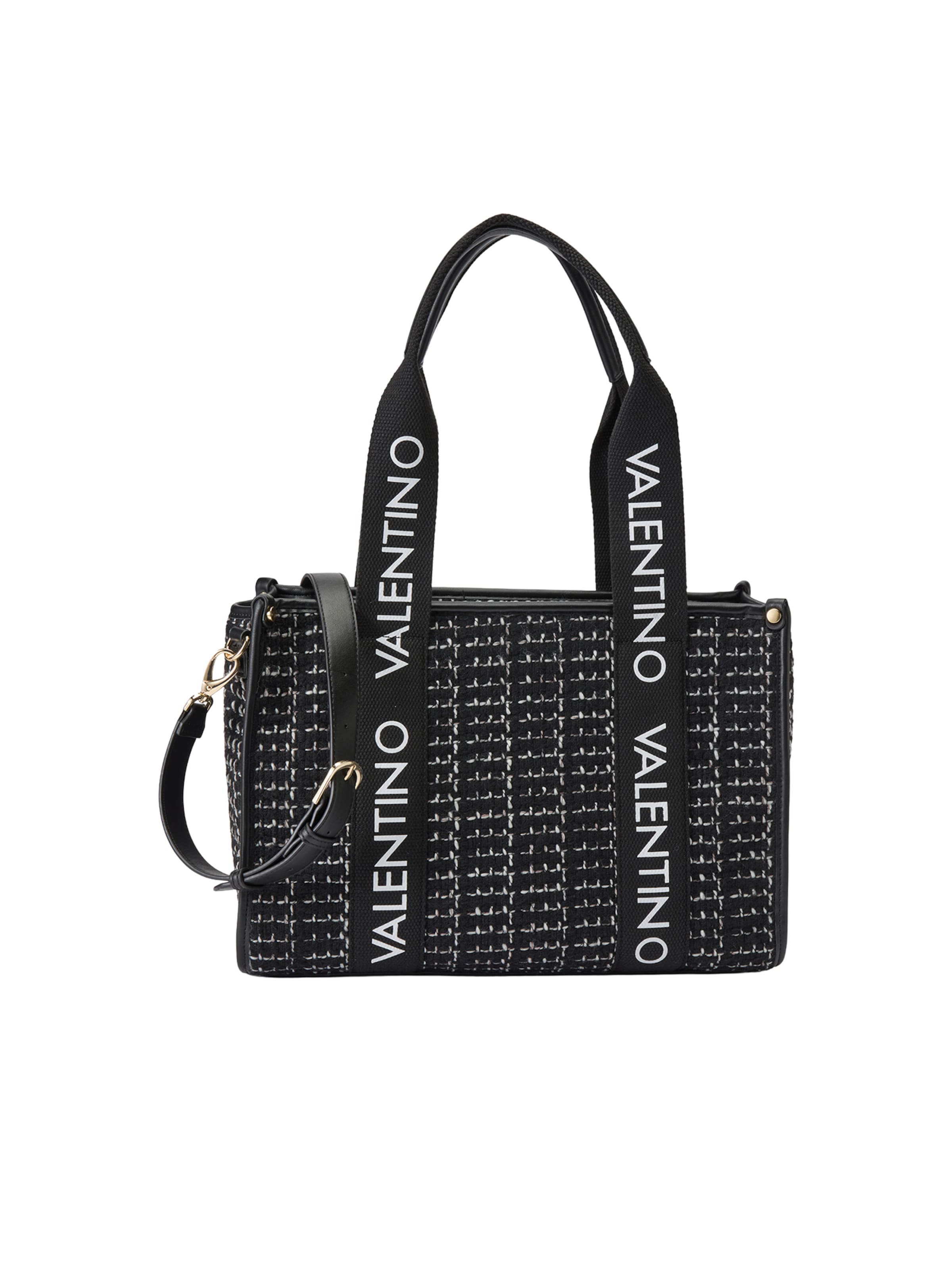 VALENTINO Ostoskassi 'Candle' värissä musta: etupuoli