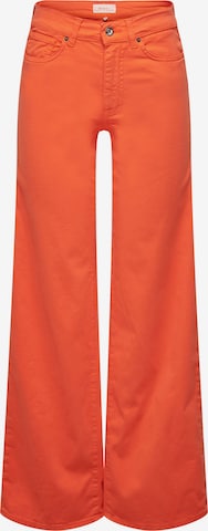 ONLY Широки крачоли Панталон 'MADISON' в оранжево: отпред