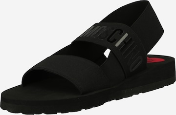 Love Moschino - Sandalias en negro: frente