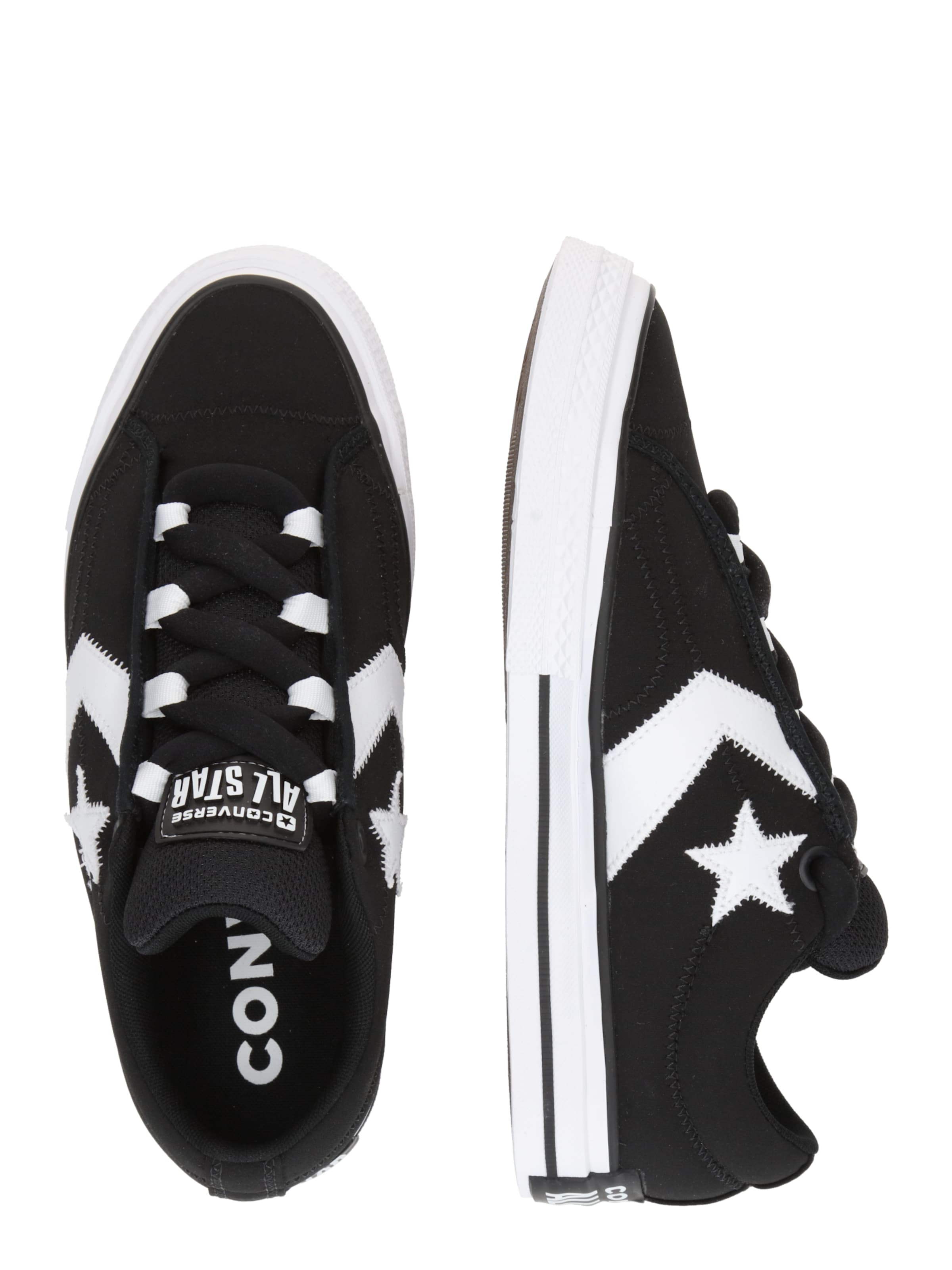 juoda CONVERSE Sportbačiai be auliuko 'STAR PLAYER 76'