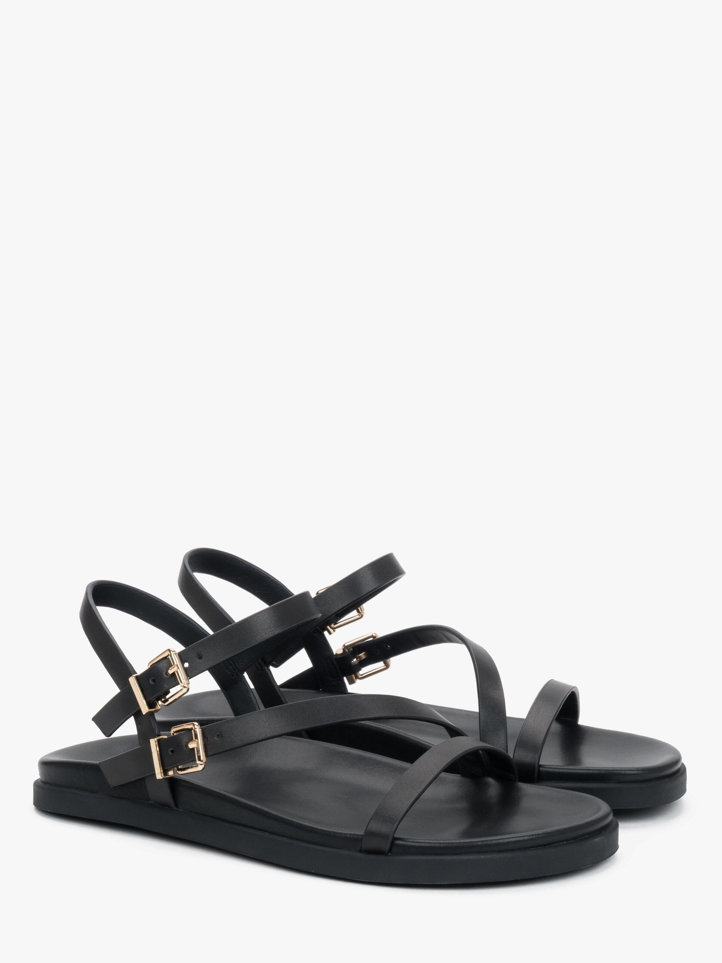 Estro Sandals '917-12-1' in Black