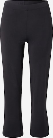 PIECES Flared Pants 'Vicky' in Black: front