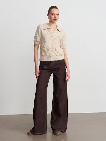 Dilvin Pullover 'Pullover'‌‌‌‌ in Beige