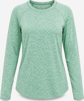 AOTTORI Performance Shirt in Green: front
