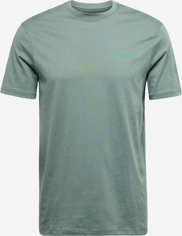 T-Shirt ARMANI EXCHANGE en vert : devant