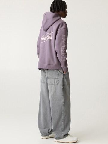 Pull&Bear Mikina 'ONE PIECE' - Hnedá