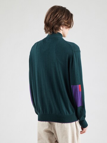 La Martina Strickjacke in Grün: Rückseite
