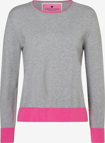 Pull-over 'Karia' LIEBLINGSSTÜCK en argent : devant