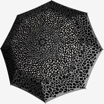 Parapluie KNIRPS en noir : devant