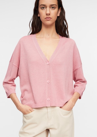 Cardigan COMMA en rose