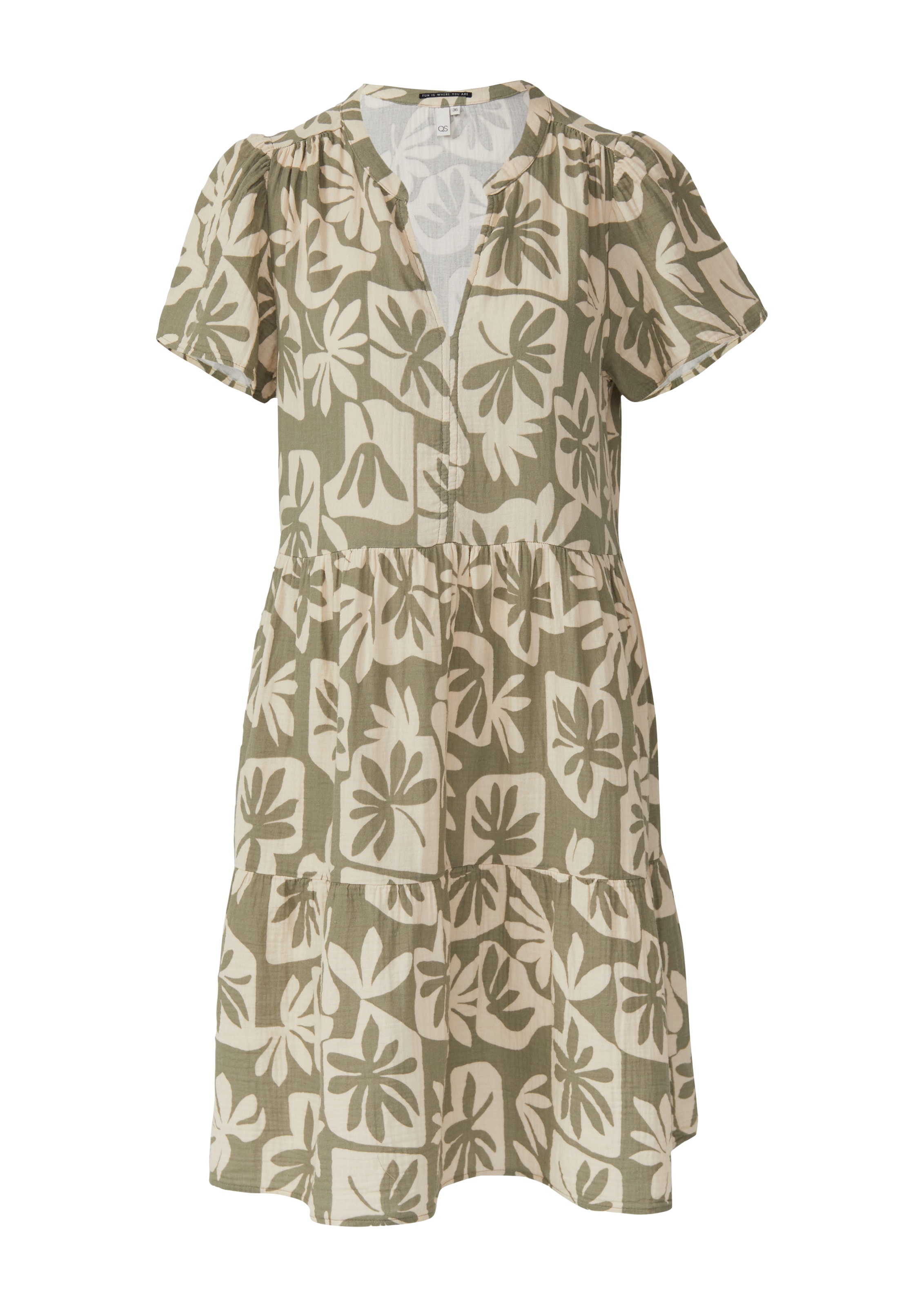 Robe d’été QS en vert : devant