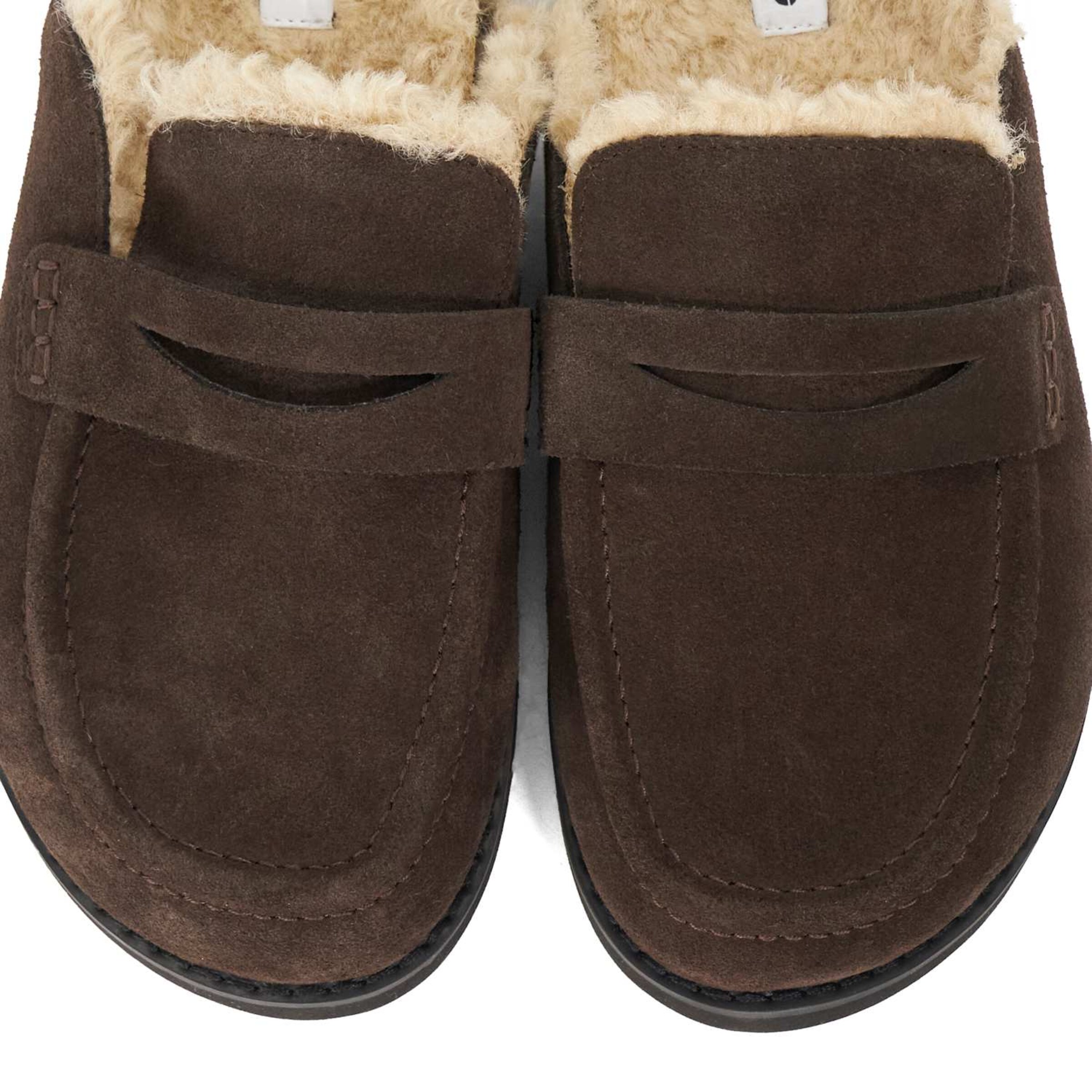Dune LONDON Mules 'Goldy' in Brown