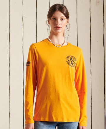 Superdry Shirt 'Collegiate' in Yellow