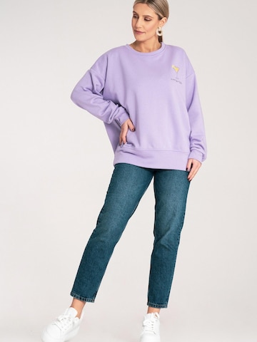 Figl Sweatshirt 'M1152' in Purple