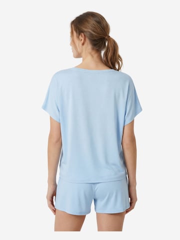 Chemise de nuit 'Curly' Myjama en bleu