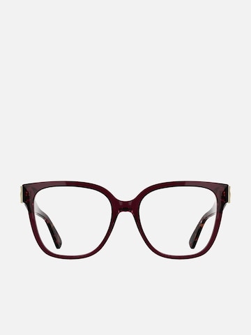 Longchamp Zonnebril 'Longchamp LO2745 N Transparent rose/havana 54/17/140 WOMAN Eyewear Frame' in Rood: voorkant
