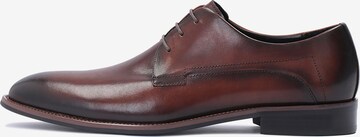 Kazar Lace-Up Shoes in Brown: front