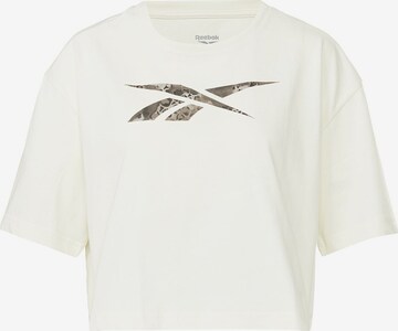 T-shirt fonctionnel Reebok en blanc