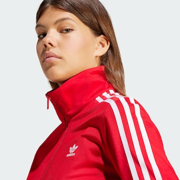 ADIDAS ORIGINALS Zip-Up Hoodie 'Adicolor Classics Firebird' in Red
