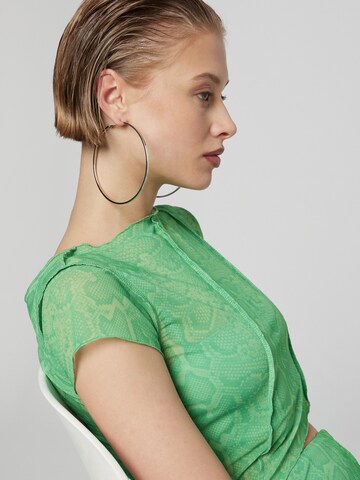 VIERVIER Shirt 'Sena' in Groen