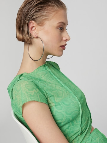 VIERVIER Shirt 'Sena' in Green