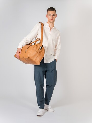 Sac week-end 'Clean XL' still Nordic en marron