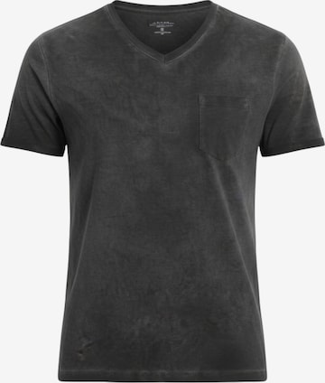Ombre Shirt in Black: front