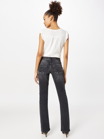 LTB Bootcut Džíny 'Valerie' – černá