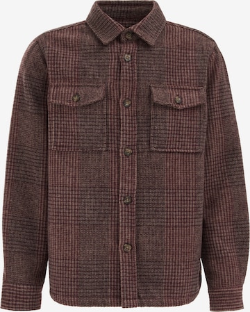 WE Fashion Comfort Fit Paita värissä punainen: etupuoli