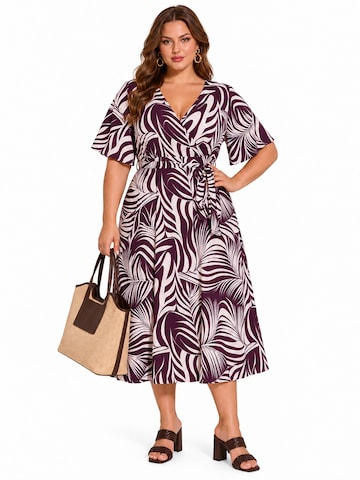 Shape Of You Kleid‌‌‌‌‌‌ in Rot: Vorderseite