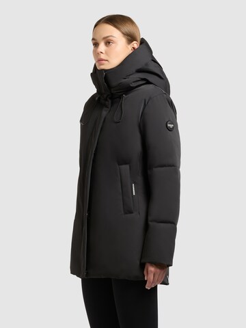 khujo Winterjas 'Allap' in Zwart