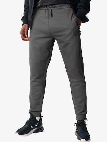 Next Tapered Weatherproof pants in Grey: front