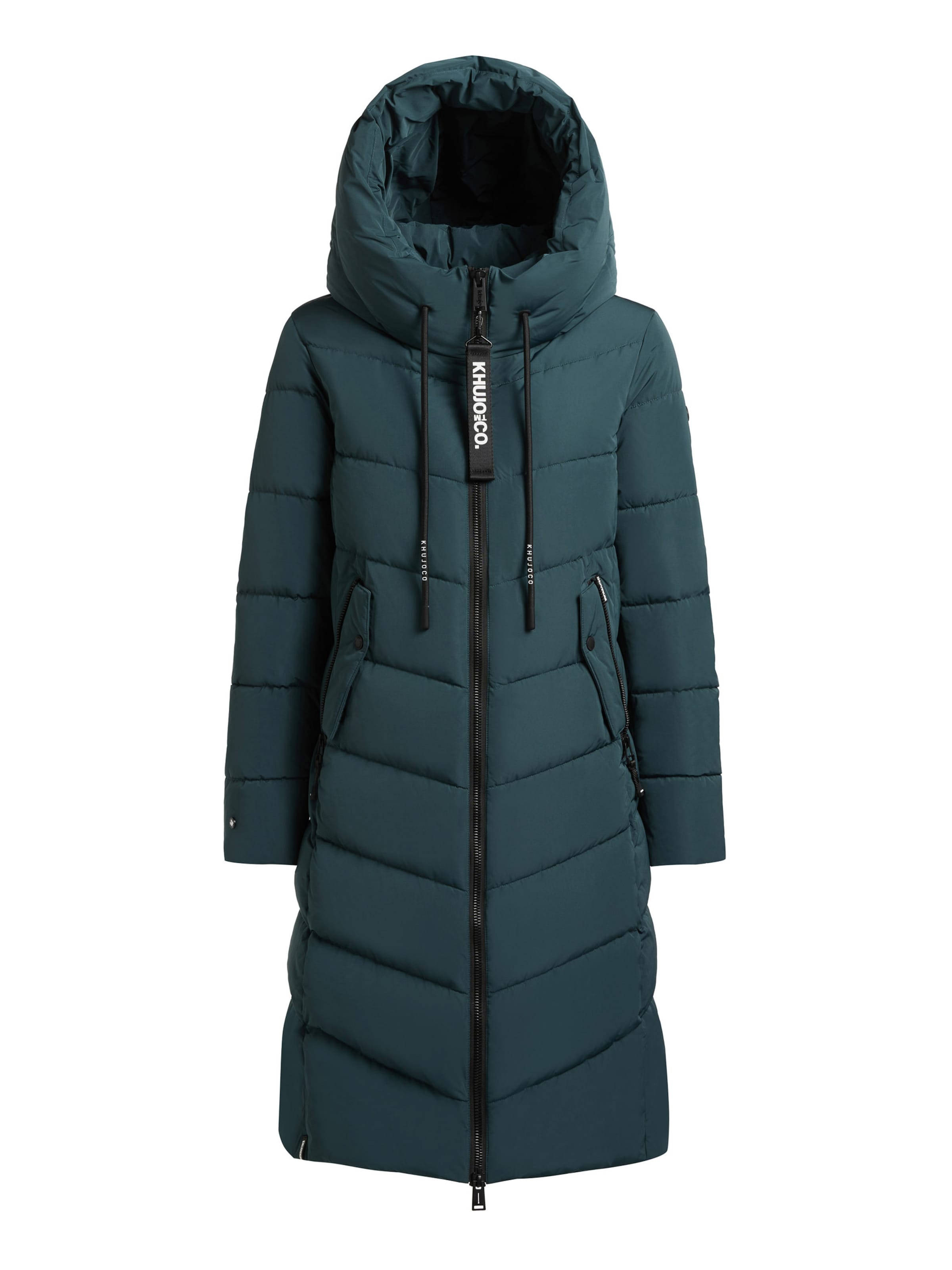 khujo Winter Coat 'Mikia4' in Green: front