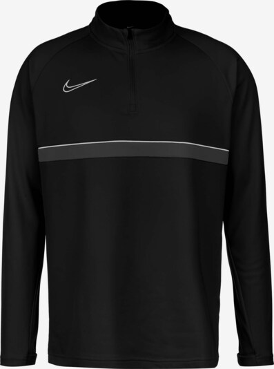 NIKE Sportsweatshirt 'Academy' in anthrazit / schwarz / weiß, Produktansicht