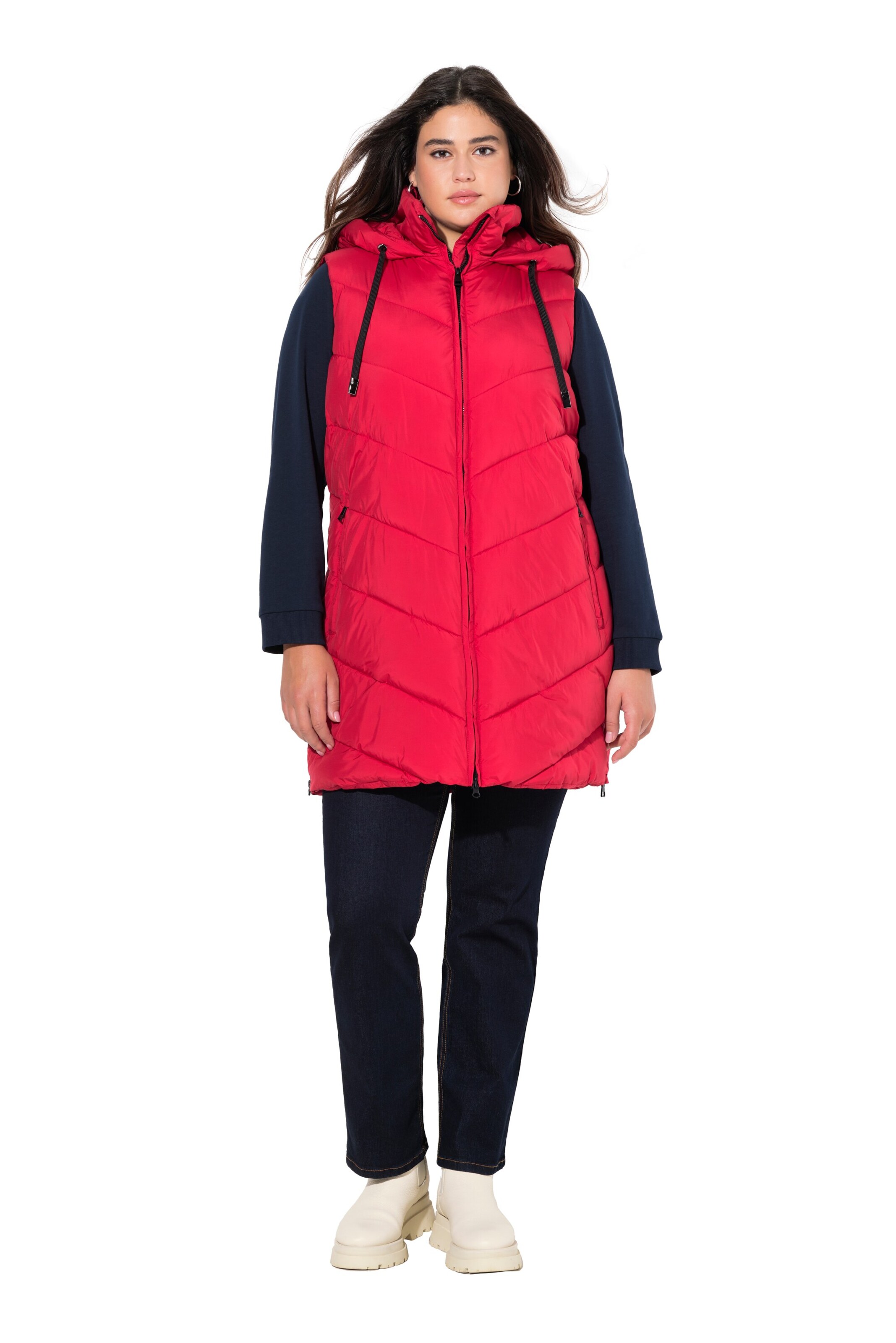 Ulla Popken Weste in Rot