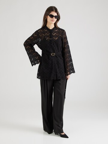 Twinset Bluzka w kolorze czarny