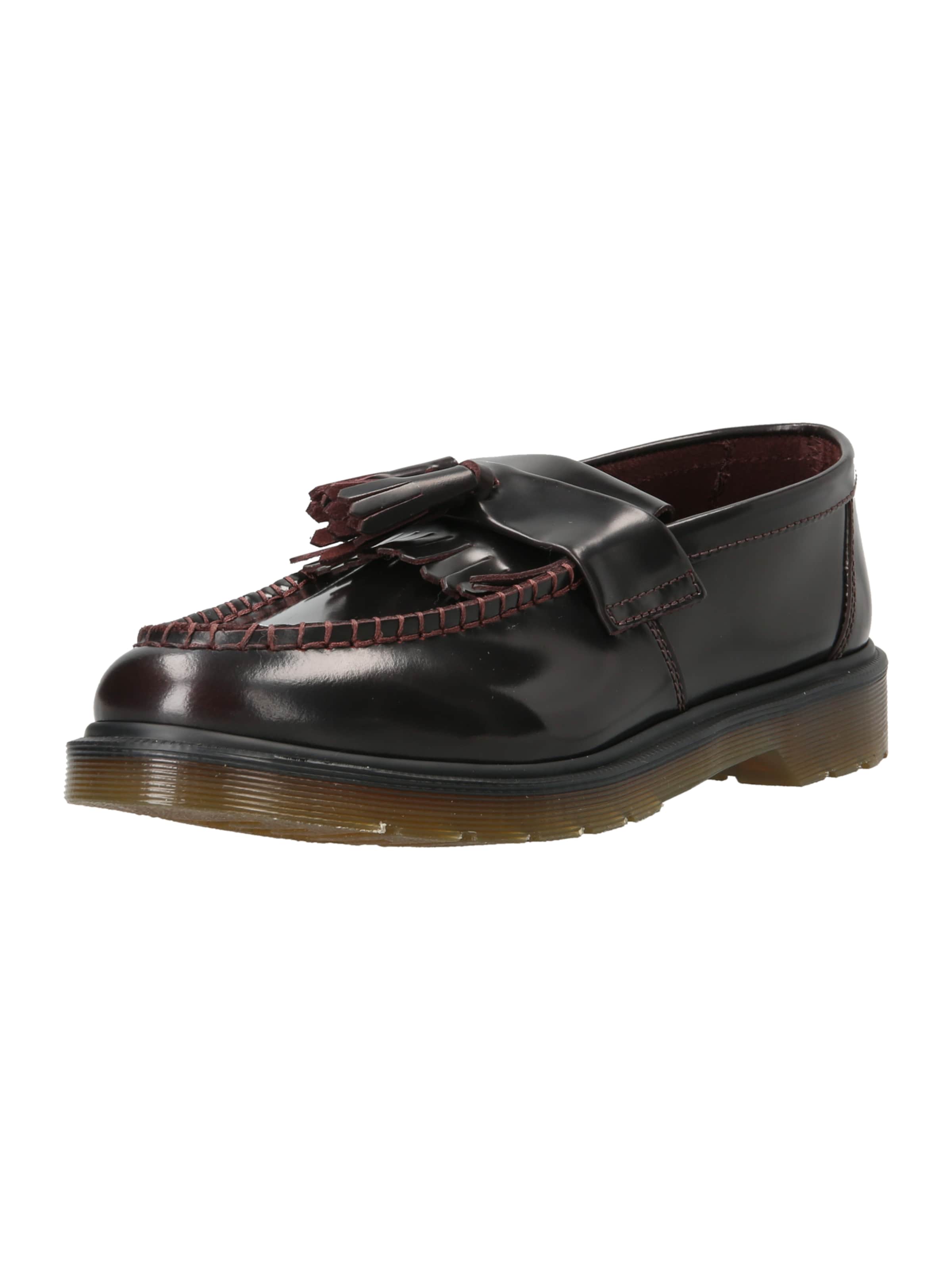 raudona Dr. Martens Loaferai 'Adrian': priekis