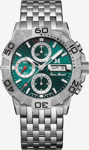 Montre à affichage analogique Jean Marcel en argent : devant