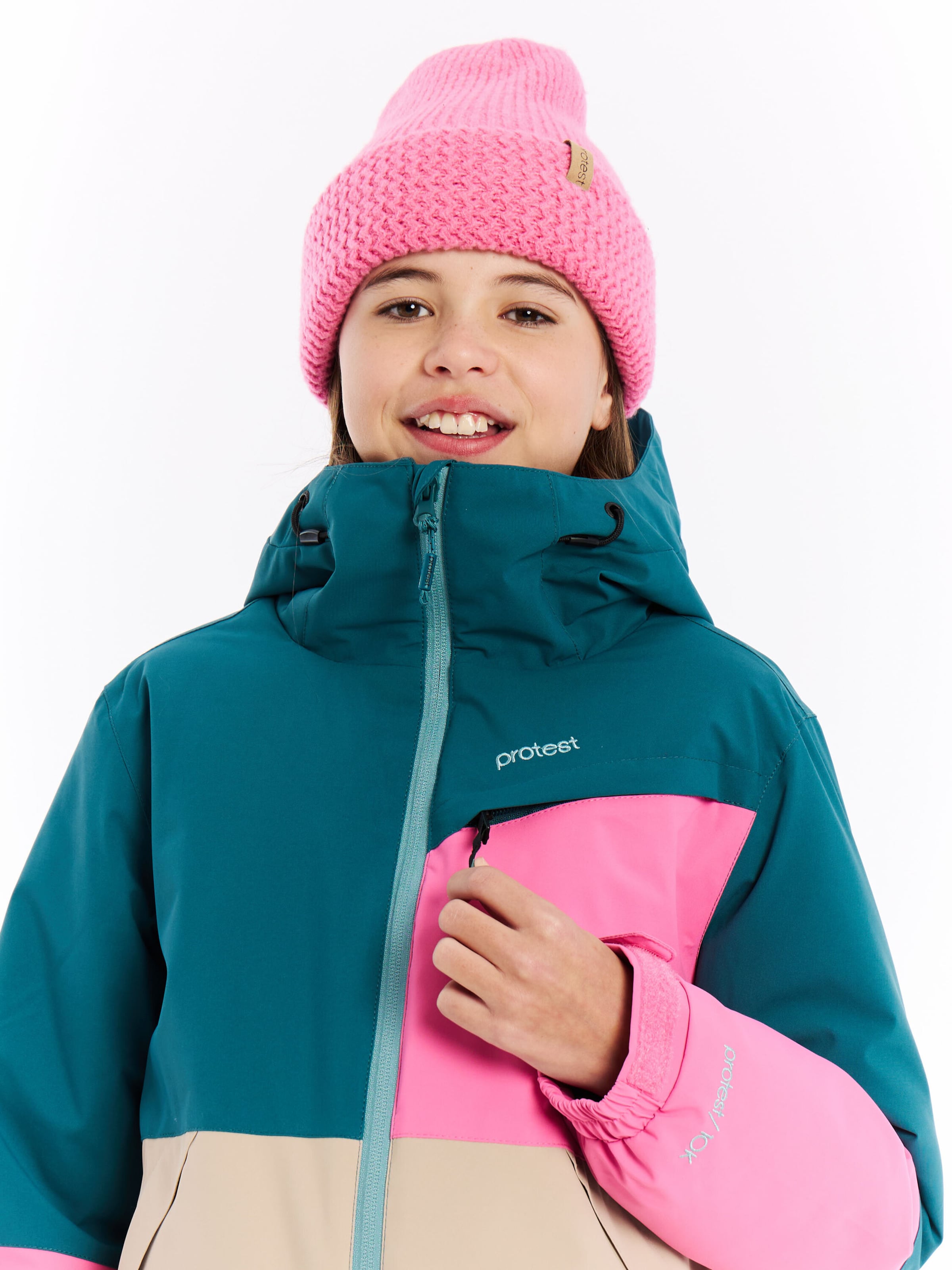 PROTEST Sportjacke 'PRTPippa JR'‌‌‌ in Blau