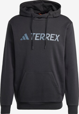 ADIDAS TERREX Sportsweatshirt in Schwarz: predná strana