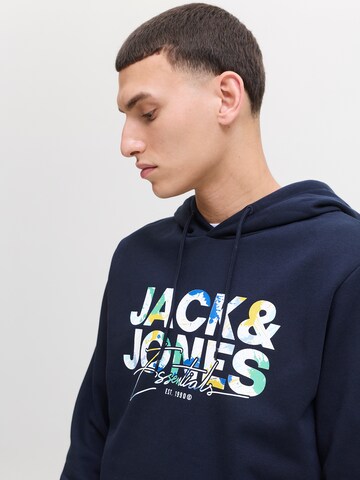 Sweat-shirt 'JJGEPLAS' JACK & JONES en bleu