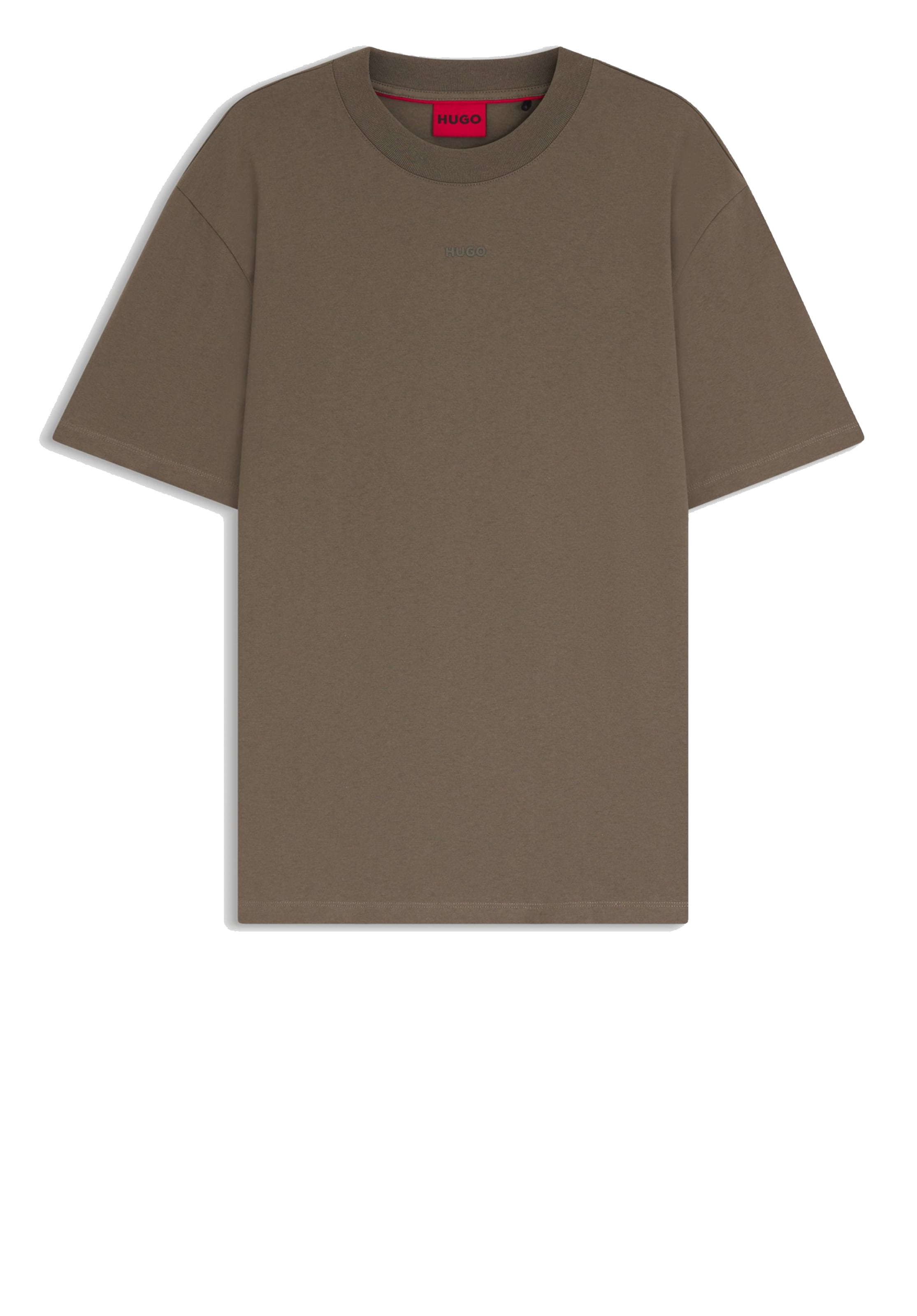 T-Shirt 'Dapolino' HUGO en marron : devant