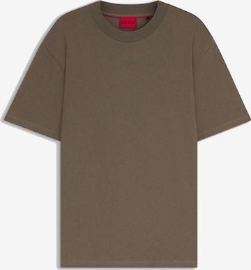 T-Shirt 'Dapolino' HUGO en marron : devant