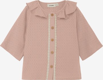 Lil ' Atelier Kids - Blusa 'Dolly' em rosa: frente