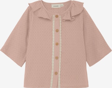 Lil ' Atelier Kids Blouse 'Dolly' in Pink: front