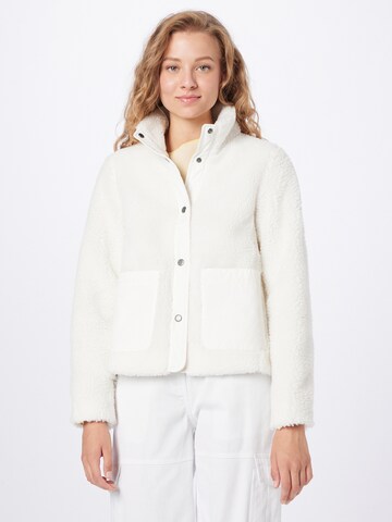 Veste en polaire 'Netley' Barbour en blanc : devant