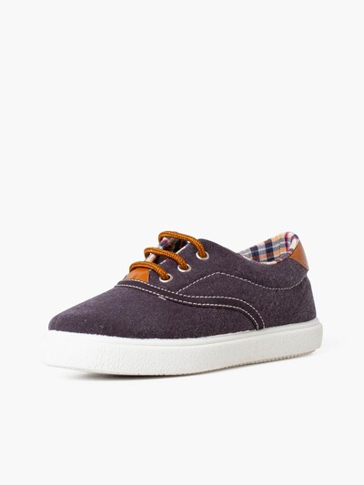 Pisamonas Baskets en 20 en marine, Vue avec produit