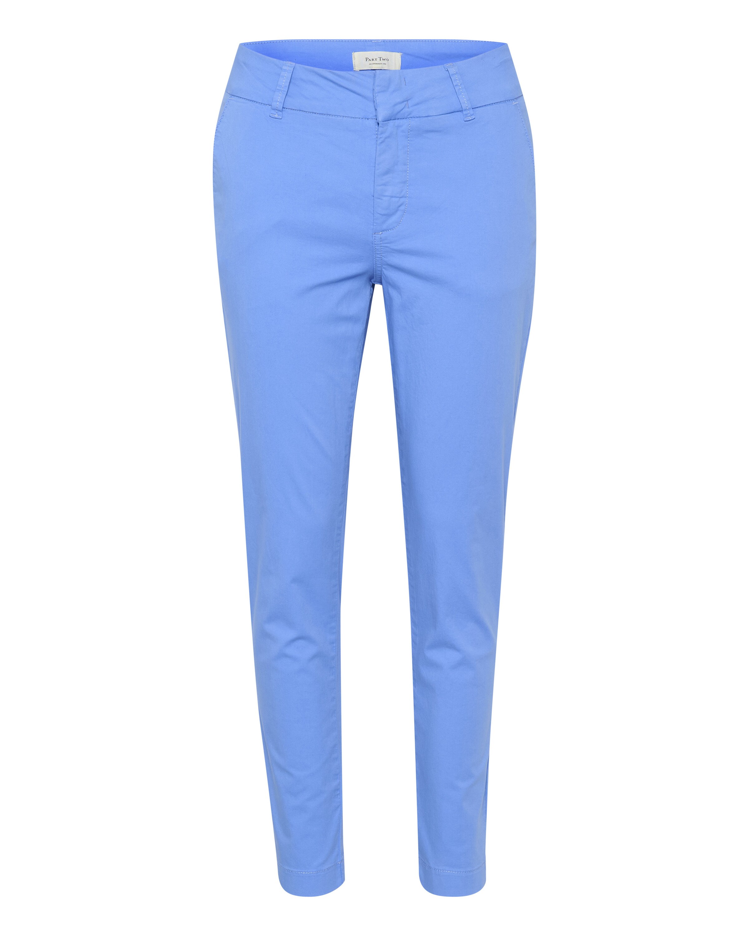 Part Two Slimfit Hose 'Soffys' in Blau: Vorderseite
